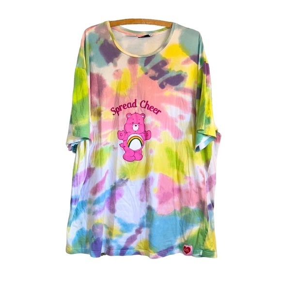 ASOS Tops - ASOS design Care bears tie dye pajamas nightgown